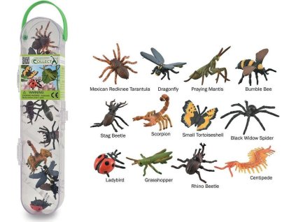 Collecta 01106 Hmyz a pavouci, 12ks