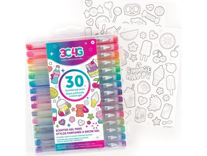 Vonné gelové pera 30 ks