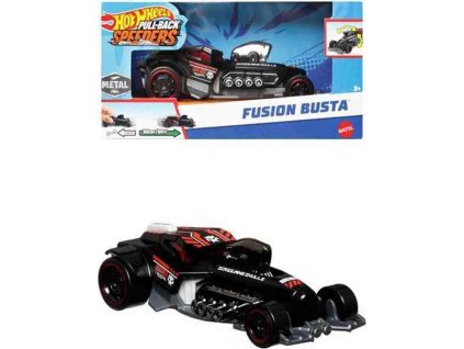 Hot Wheels Pull-Back Speeders autíčko Fusion Busta