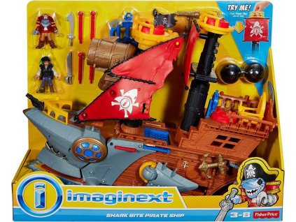 Imaginext Shark Bite Pirate Ship
