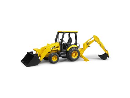 Bruder 02427 Traktor JCB MIDI čelní nakladač s bagrem