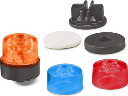 Bruder 2807 Rotační maják s kryty 3 barev