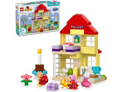LEGO® DUPLO® 10433 Prasátko Peppa a narozeninový dům