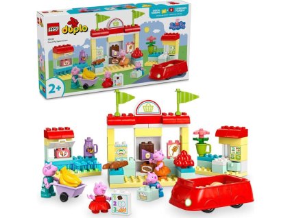 LEGO® DUPLO® 10434 Prasátko Peppa a supermarket