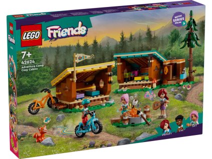 LEGO® Friends 42624 Útulné chatky na dobrodružném táboře