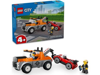 LEGO® City 60435 Odtahový vůz a oprava sporťáku