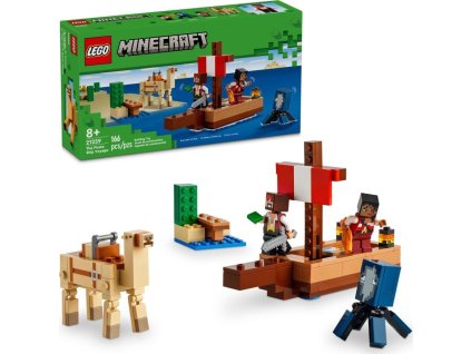 LEGO® Minecraft® 21259 Plavba na pirátské lodi