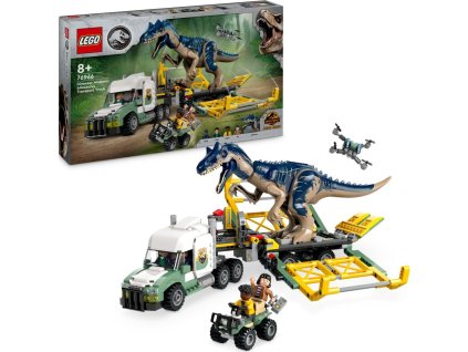 LEGO® Jurassic World 76966 Dinosauří mise: Přeprava allosaura