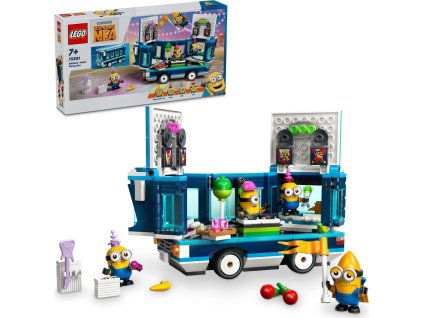 LEGO® Mimoni 75581 Mimoni a hudební párty autobus