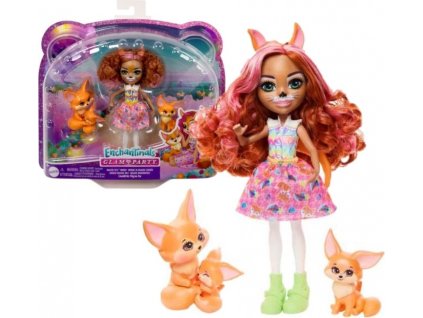 ENCHANTIMALS Rodinka Filigree Fox s lištičkami