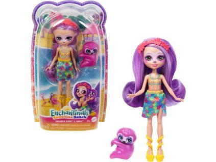 ENCHANTIMALS Sunshine Beach panenka Sabindra Sloth a Tang