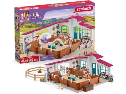 Schleich 42639 Jezdecká aréna pro koně s jezdci a koňmi