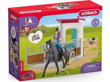 Schleich 42709 Stáj pro koně Lisa & Storm