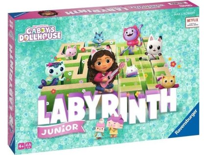Ravensburger 22686 Labyrinth Junior Gabby's Dollhouse