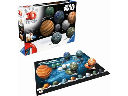 Ravensburger 11577 Puzzle 3D Planety Star Wars Galaxie
