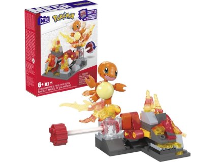 Mega Construx HTH86 Pokémon™ Charmanderův ohnivý útok