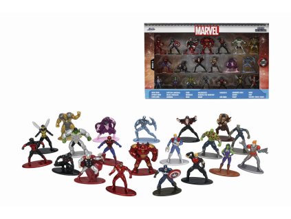 Marvel Kovové sběratelské nanofigurky 20 ks, wave 6