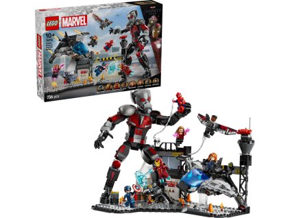 LEGO® Marvel 76314 Akční bitva – Captain America: Občanská válka