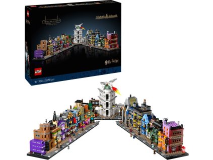 LEGO® Harry Potter™ 76444 Kouzelnické obchody v Příčné ulici
