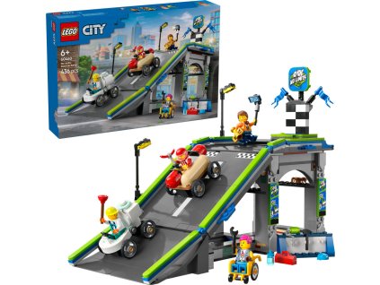 LEGO® City 60460 Tvoje pravidla: Závodní dráha s rampami