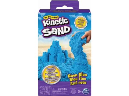 Kinetic Sand Neonová barva písku modrá 227g