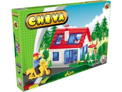 CHEVA 42 stavebnice Dům 244 kostek