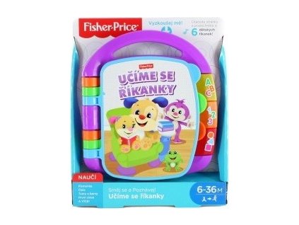 Fisher-Price Hovoriaca knižka Učíme sa riekanky CZ