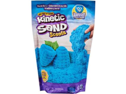 Kinetic Sand Kinetický písek voňavý Razzleberry (Maliny a černý rybíz) 227g