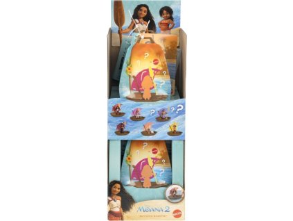 Mattel Disney Vaiana 2 mini panenka překvapení v kajaku