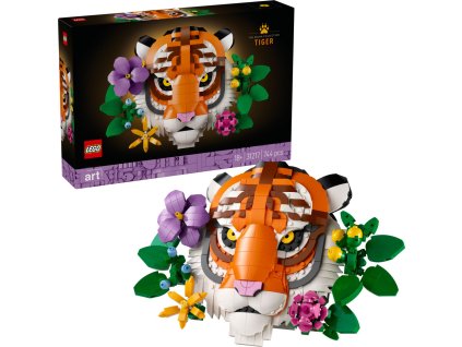 LEGO® Art 31217 Kolekce zvířat – Tygr