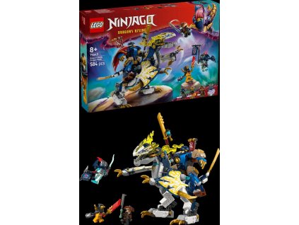 LEGO® NINJAGO® 71843 Rogue a robotický dračí jezdec