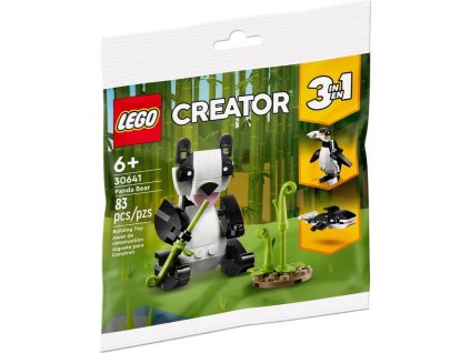 LEGO® Creator 30641 3v1: Panda, Tučňák, Velryba