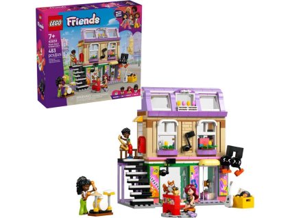 LEGO® Friends 42653 Obchod s hudebninami a byt