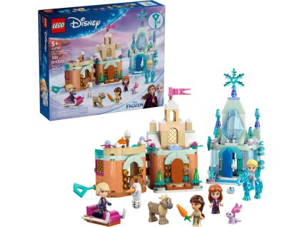 LEGO® Disney™ 43278 Miniaturní hrad Arendelle a Elsa a její ledový palác