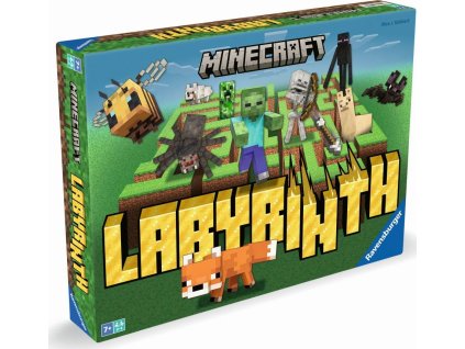 Ravensburger 24771 Labyrinth Hra Minecraft CZ/SK/PL/HU/RO/EL