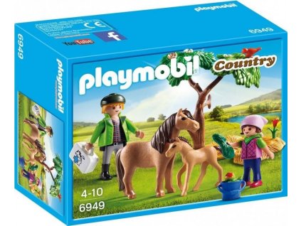 PLAYMOBIL 6949 Poník s hříbětem