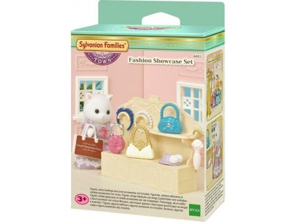 Sylvanian Families 6015 Mesto - Módny butik s kabelkami a doplnkami