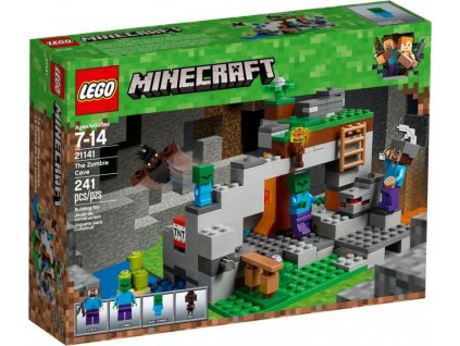 LEGO Minecraft 21141 Jaskyňa sa zombie