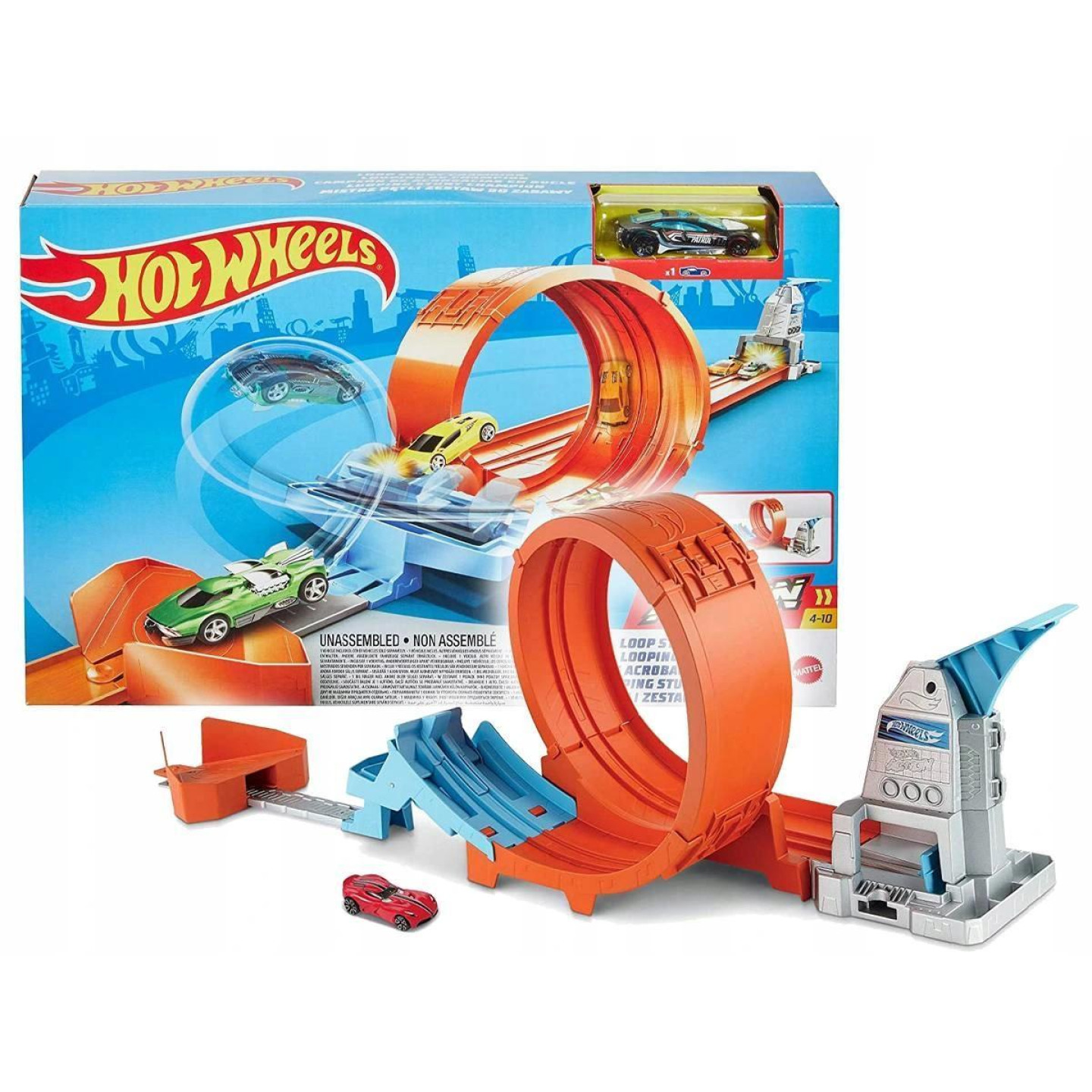 Hot Wheels Champion Trackset LoopingBahn Capicap.sk