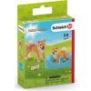 Schleich 42479 Sučka a šteňa Shiba Inu