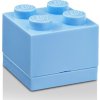 LEGO Mini box 45x45x42 svetlo modrý