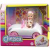 Barbie Chelsea a kabriolet s nálepkami