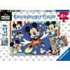 Ravensburger 55784 Disney: Mickey Mouse 2x24 dielikov