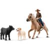 Schleich® 42578 Westernové jazdecké dobrodružstvá