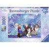 Puzzle Frozen Ice magic XXL 100 dielikov, Ravensburger
