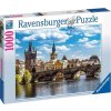 Puzzle Praha: Pohľad na Karlov most 1000d. Ravensburger