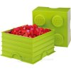 LEGO Úložný box 250x252x181 svetlo zelený