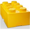 LEGO Storage box 8 ukladací box 8 Žltý