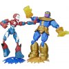 Avengers figúrka Bend and Flex duopack IRON PATRIOT vs THANOS