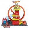 Hot Wheels City Super hasičská stanice se smyčkou